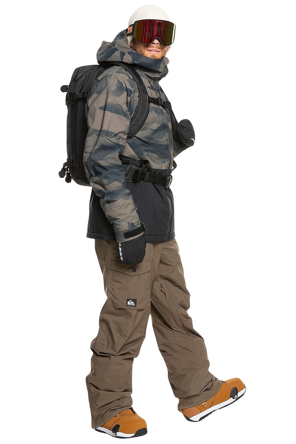 kurtka Quiksilver Mission Printed Block - CQP1/Mountain Spray Canteen