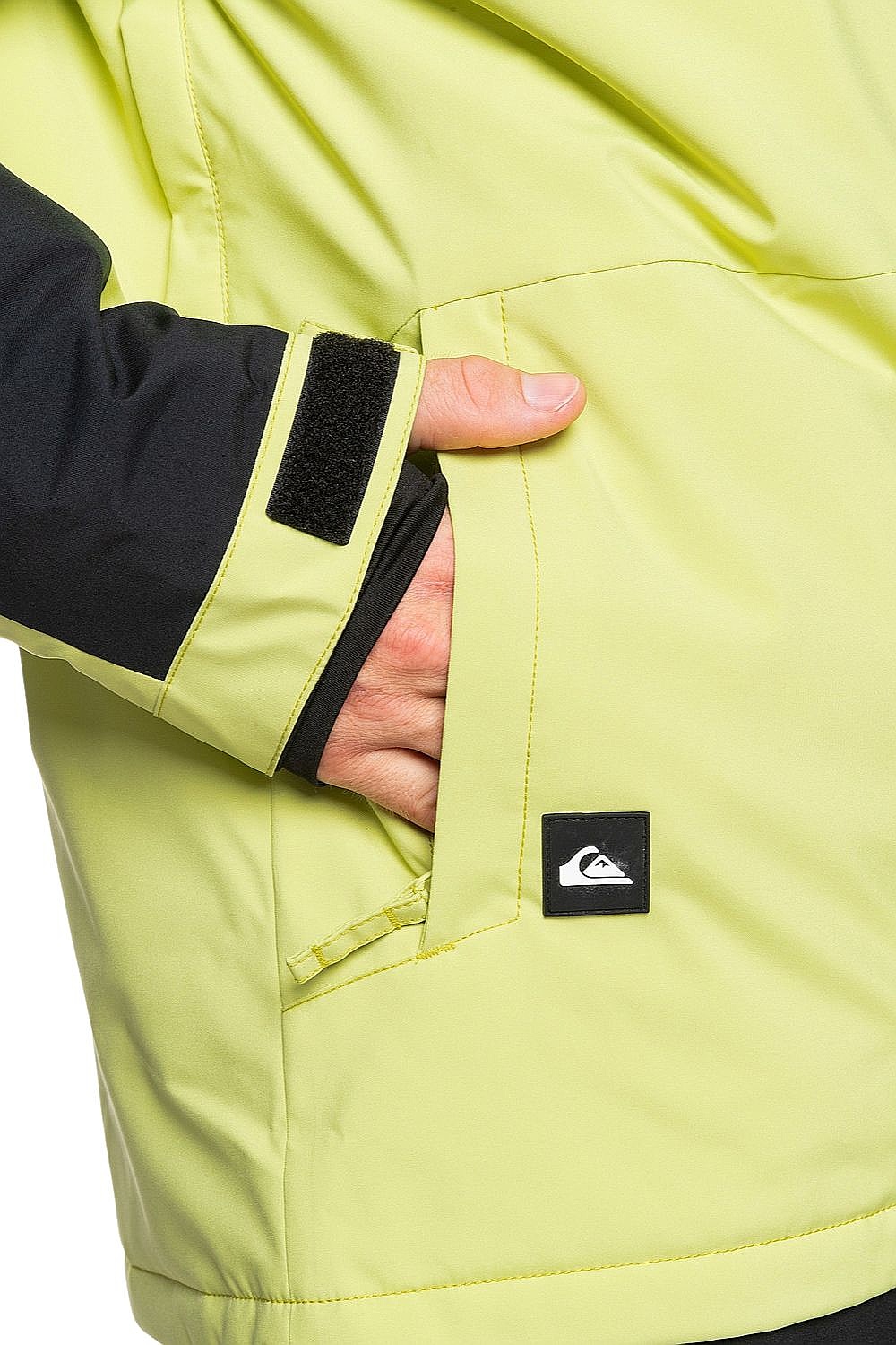 bunda Quiksilver Mission Block - GEL0/Celery Green