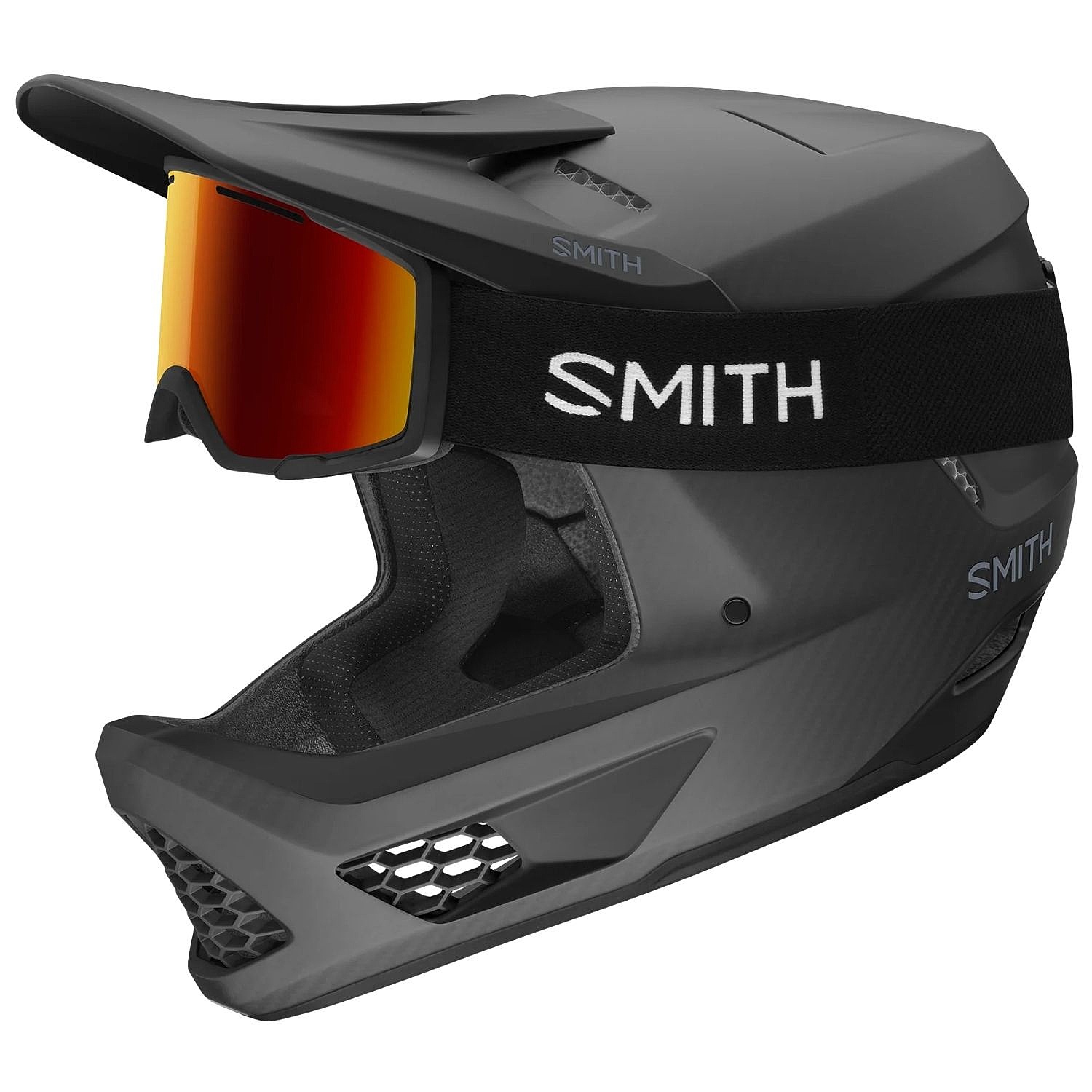 casque Smith Hardline Carbon Mips - Matte Black Carbon