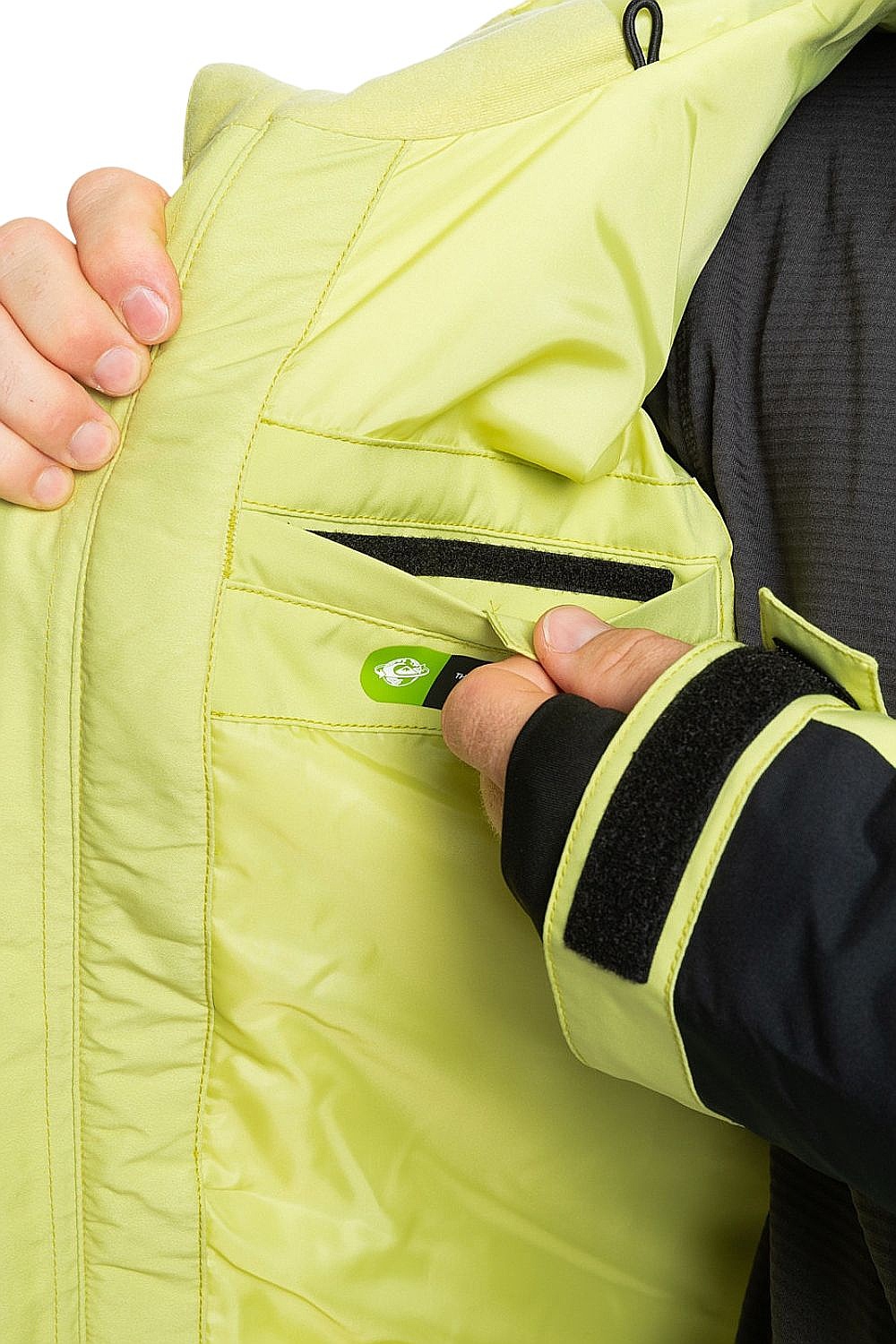 bunda Quiksilver Mission Block - GEL0/Celery Green