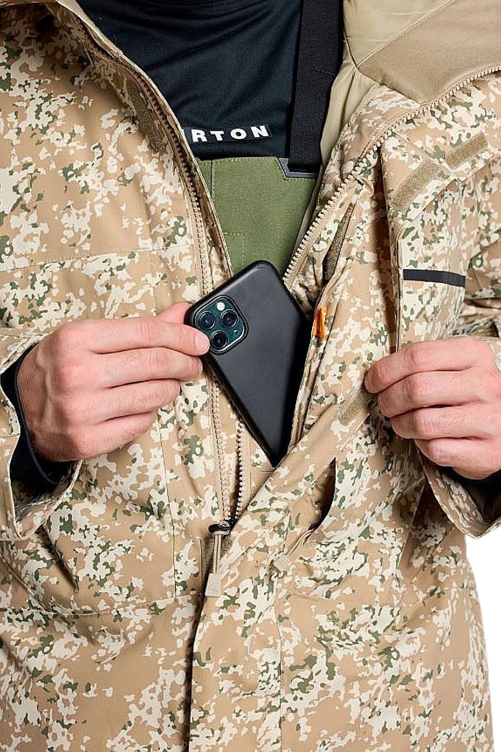 veste Burton Covert 2.0 2L - Snowfall Camo - men´s