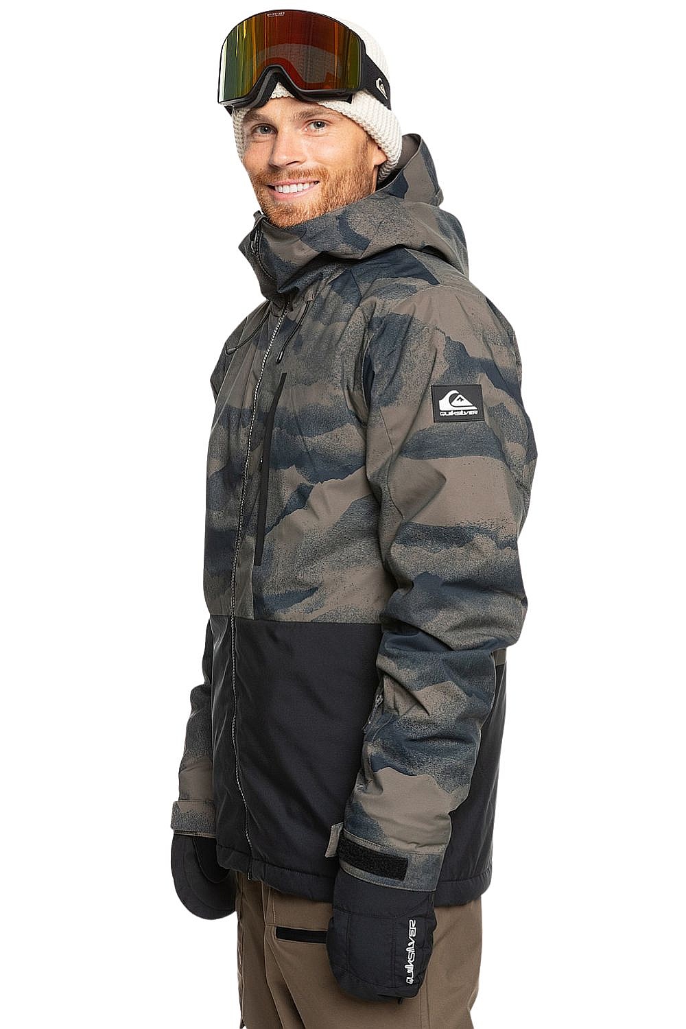 kurtka Quiksilver Mission Printed Block - CQP1/Mountain Spray Canteen
