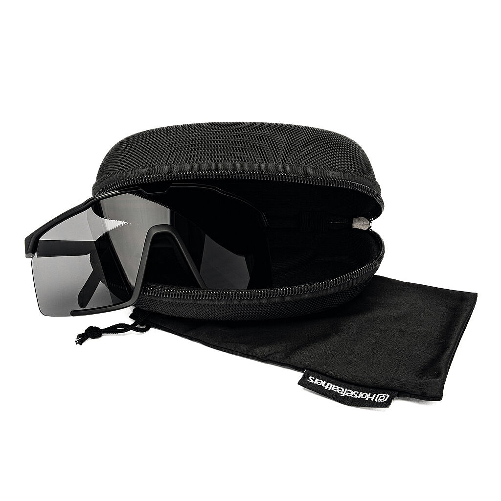okulary Horsefeathers Proton - Matt Black/Smoke - men´s