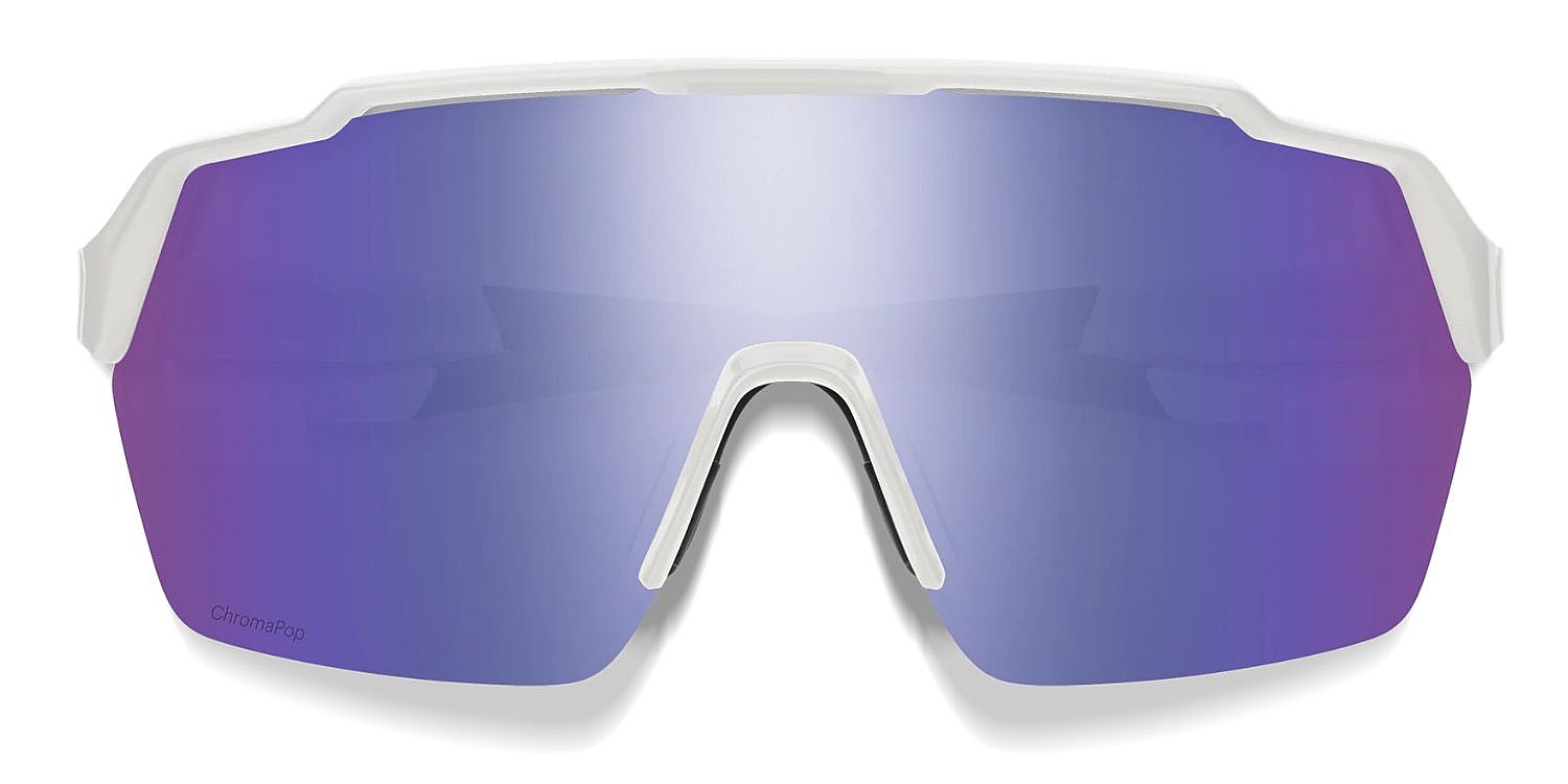 brýle Smith Shift Split MAG - White/ChromaPop Violet Mirror