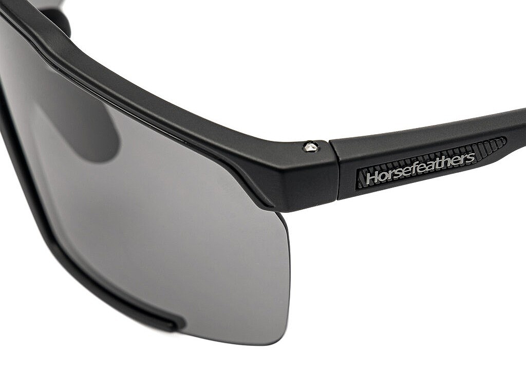okulary Horsefeathers Proton - Matt Black/Smoke - men´s