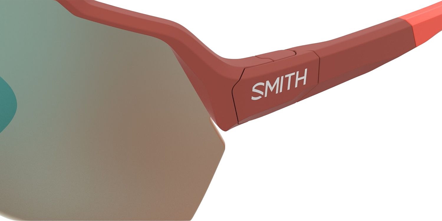 des lunettes Smith Shift Split MAG - Matte Terra/Poppy/ChromaPop Opal Mirror