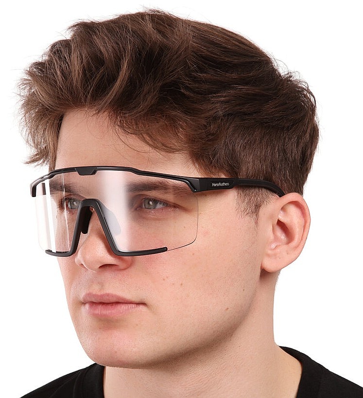 okulary Horsefeathers Proton Photochromic - Matt Black/Gray - men´s