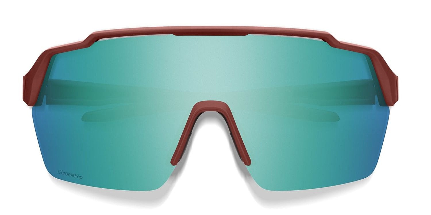 des lunettes Smith Shift Split MAG - Matte Terra/Poppy/ChromaPop Opal Mirror