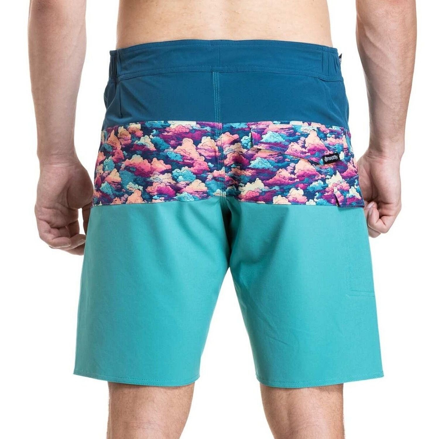 Short de bain Meatfly Mitch 21 - Clouds - men´s