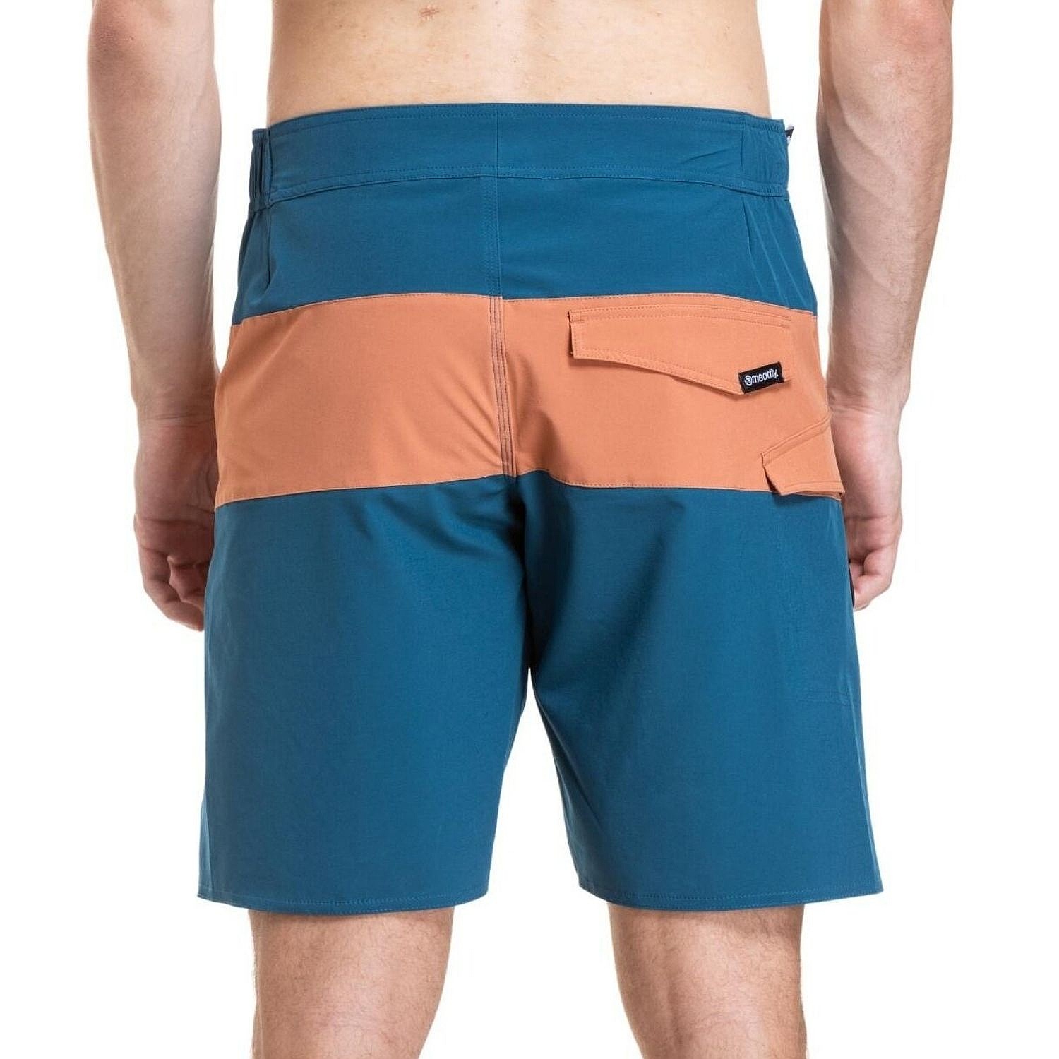 Short de bain Meatfly Mitch 21 - Super Teal/Sienna - men´s