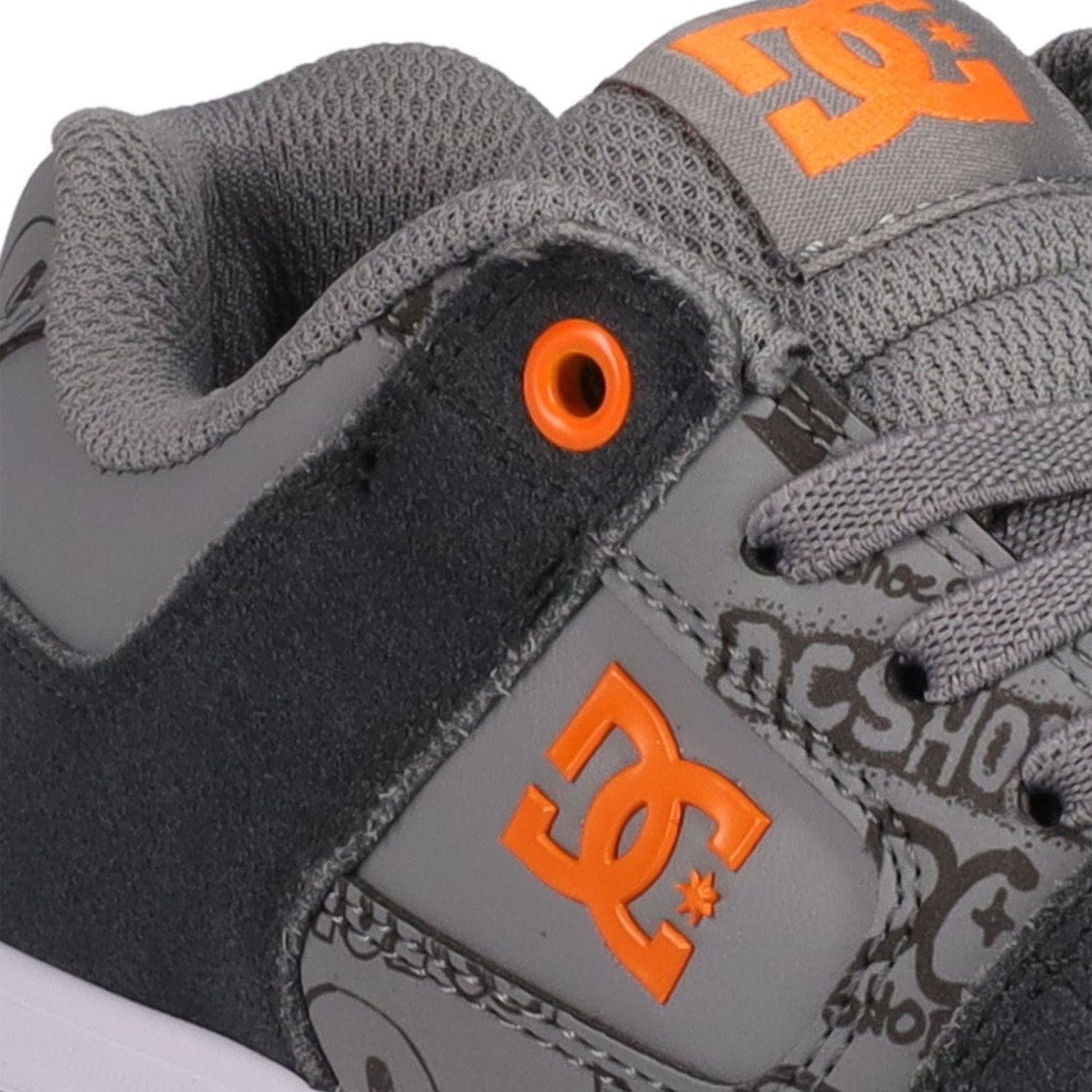 chaussures DC Pure Elastic - 065/Dark Grey/Grey/Orange - unisex junior