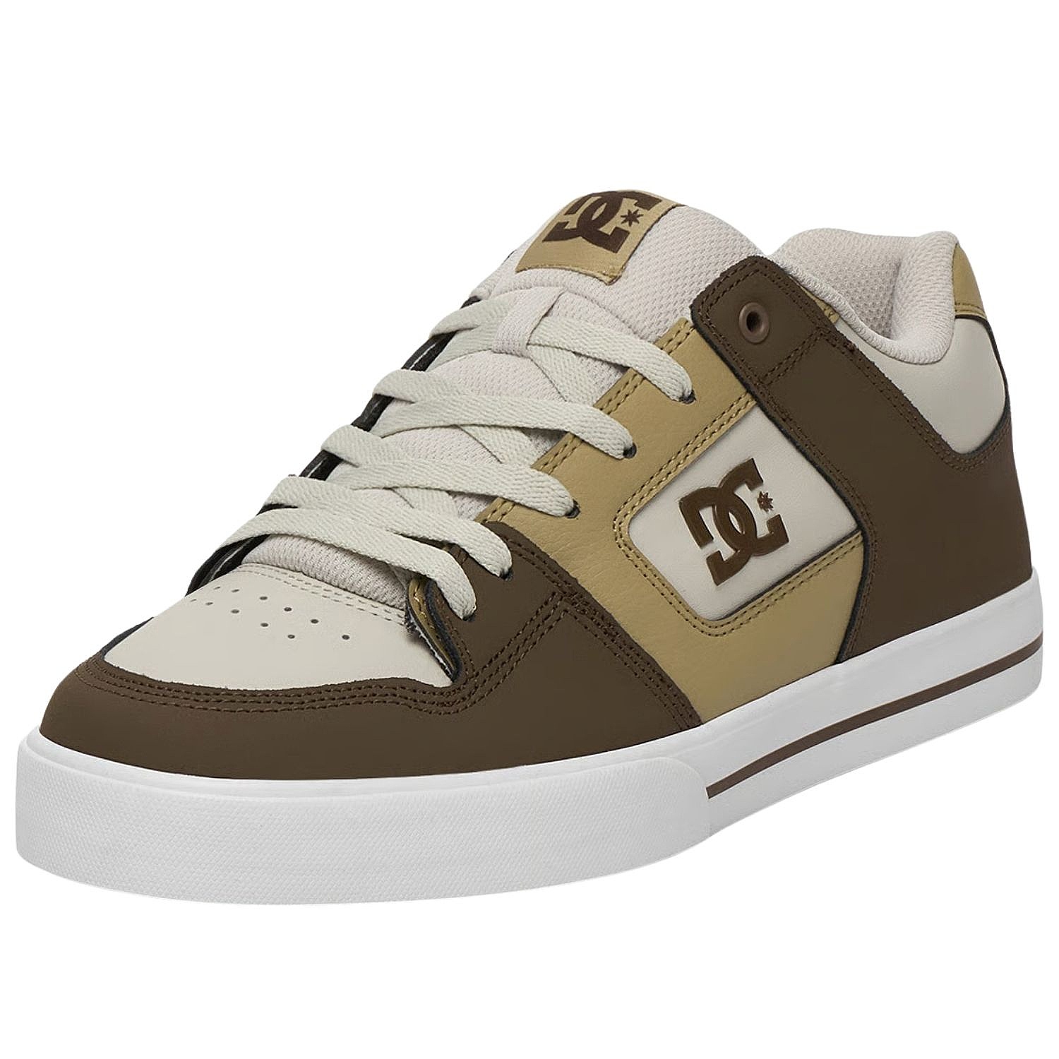 chaussures DC Pure - 210/Brown/Tan/Off White - men´s