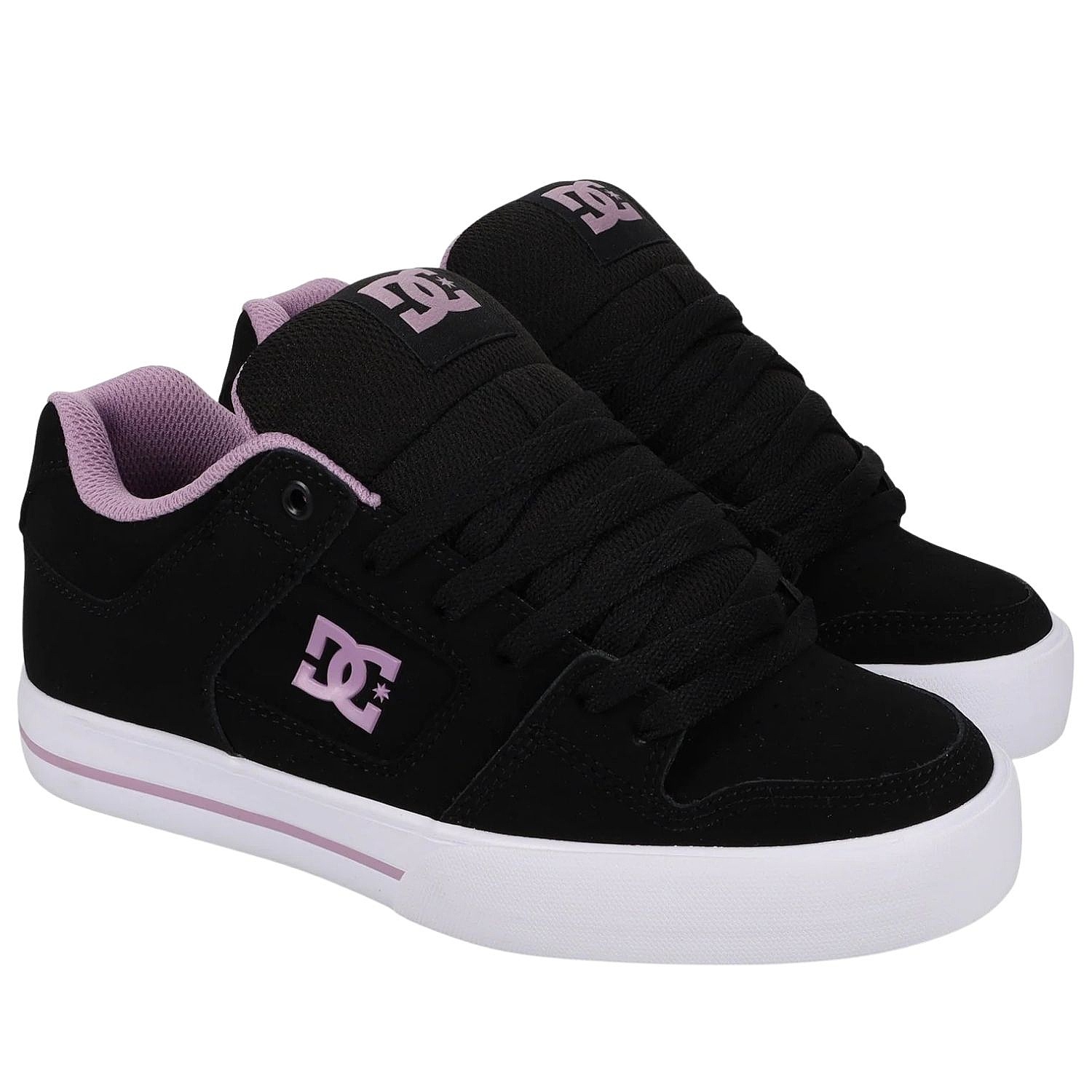 chaussures DC Pure - 005/Black/Lavender - women´s