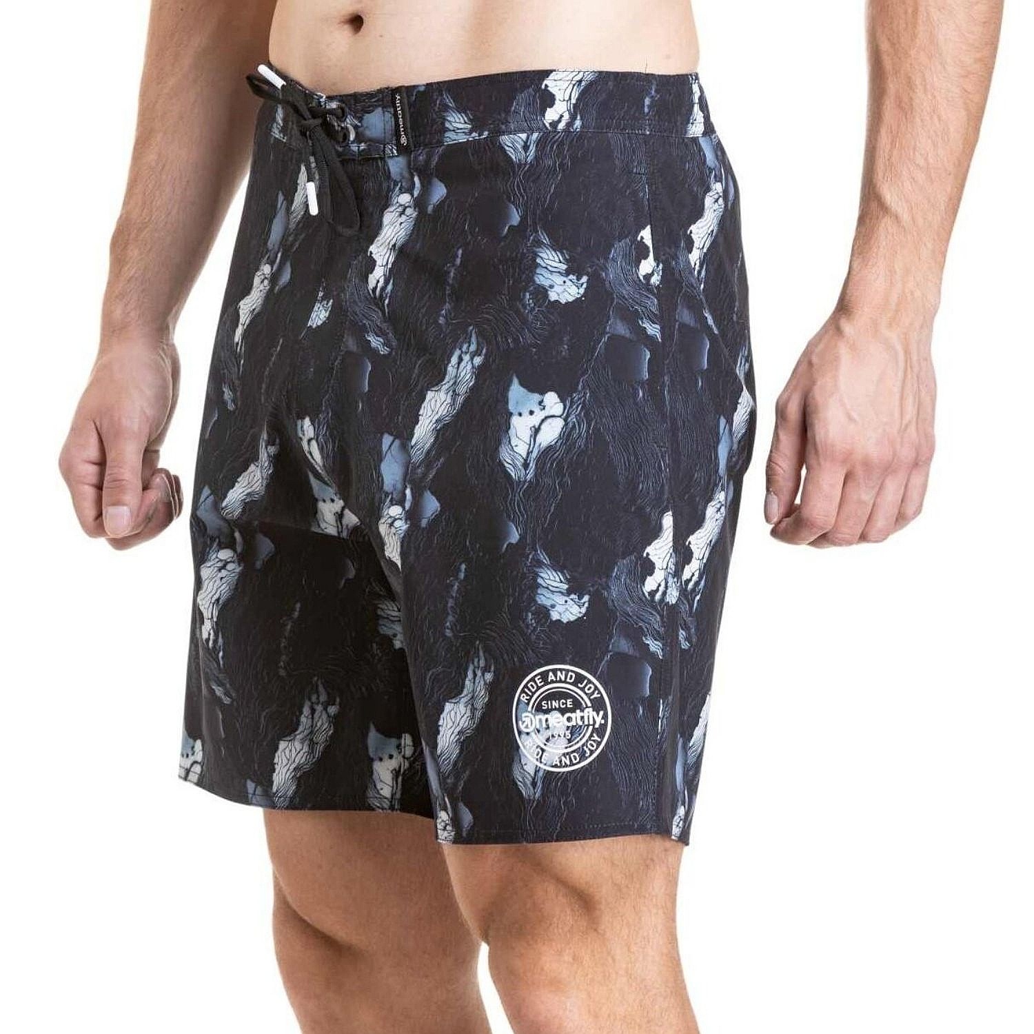 Short de bain Meatfly Ernie 19 - Deep Lake - men´s