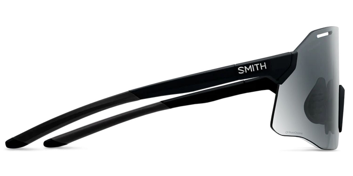 des lunettes Smith Vert - Black/Photochromic Clear To Gray