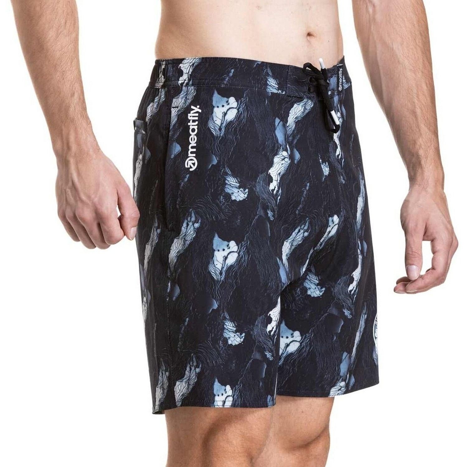 Short de bain Meatfly Ernie 19 - Deep Lake - men´s