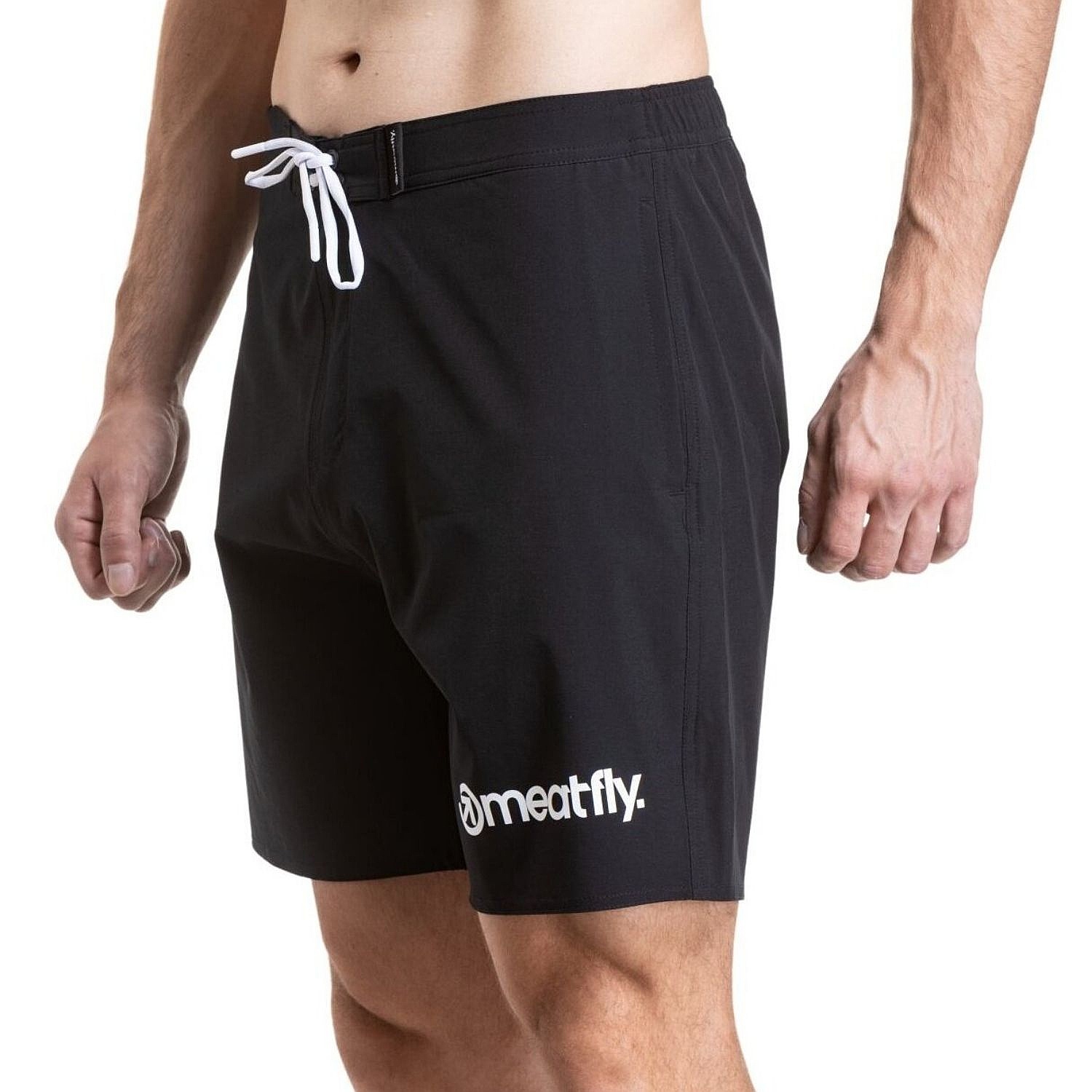 koupací šortky Meatfly Ernie 19 - Black