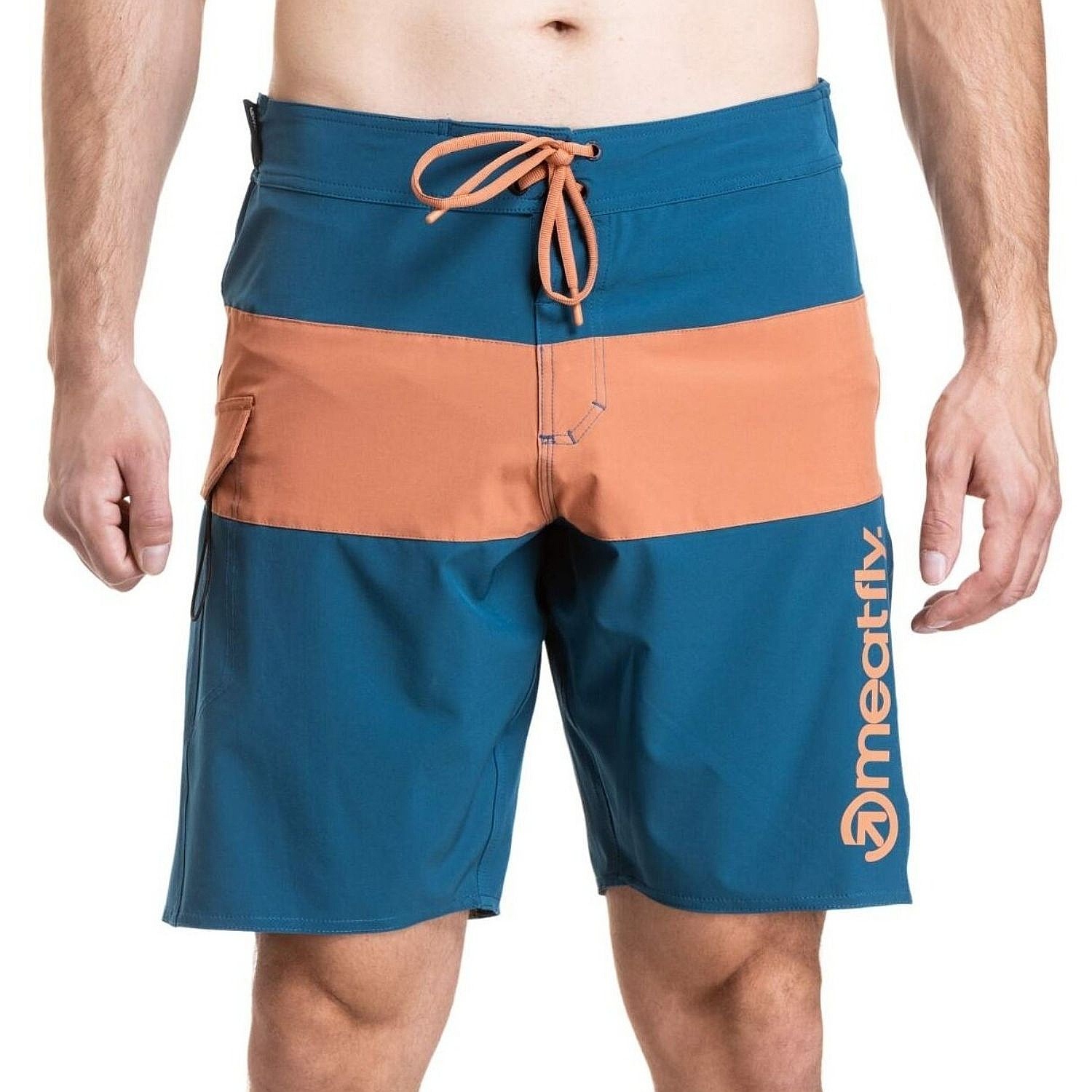Short de bain Meatfly Mitch 21 - Super Teal/Sienna - men´s