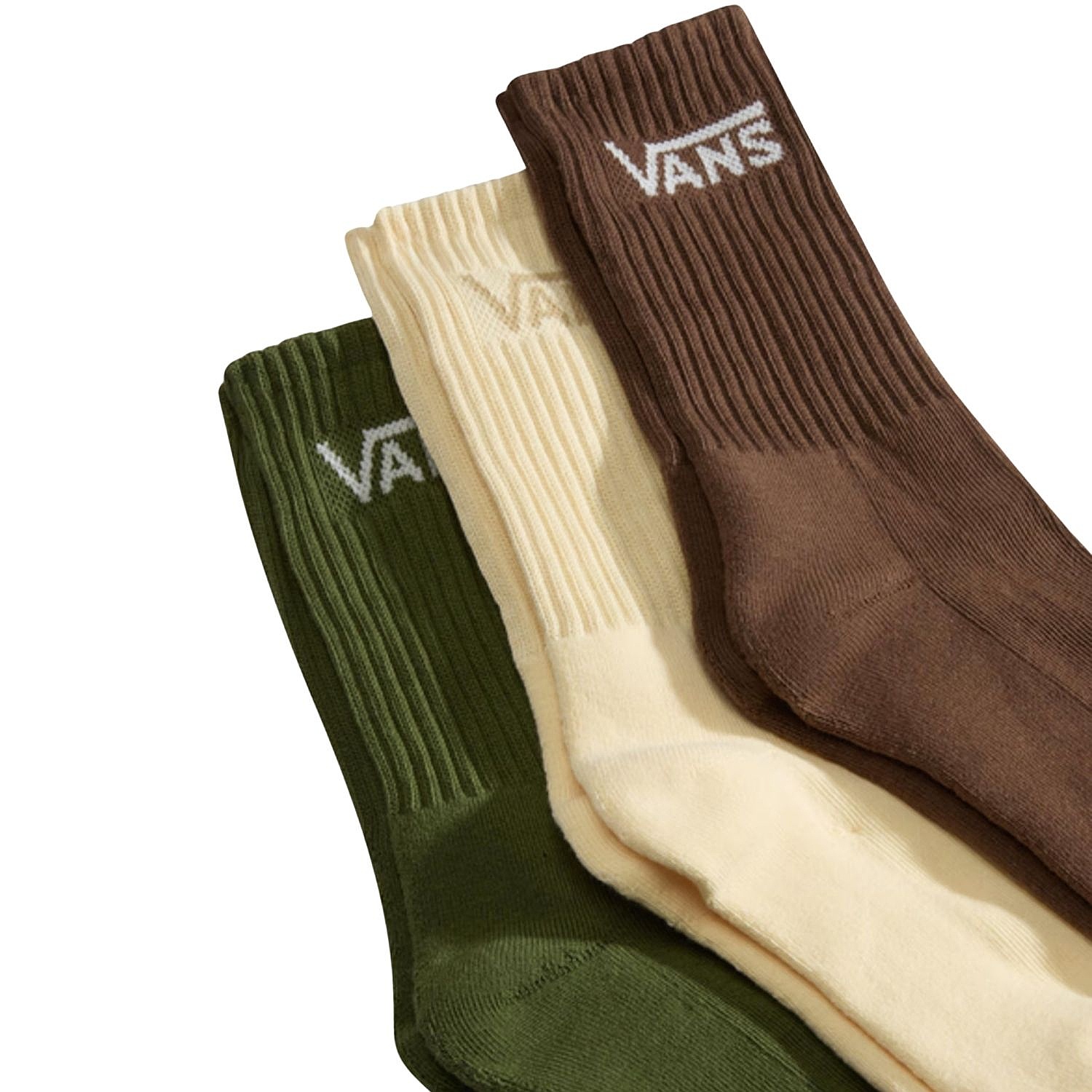 ponožky Vans Classic Crew 3 Pack - Green Balsam