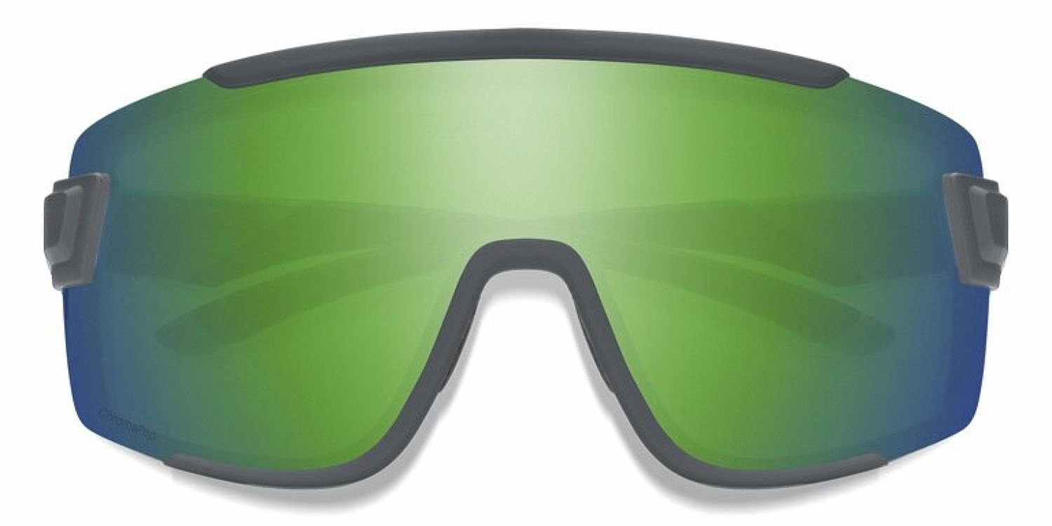 des lunettes Smith Wildcat - Matte Cement/ChromaPop Green