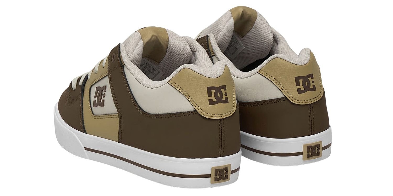 chaussures DC Pure - 210/Brown/Tan/Off White - men´s