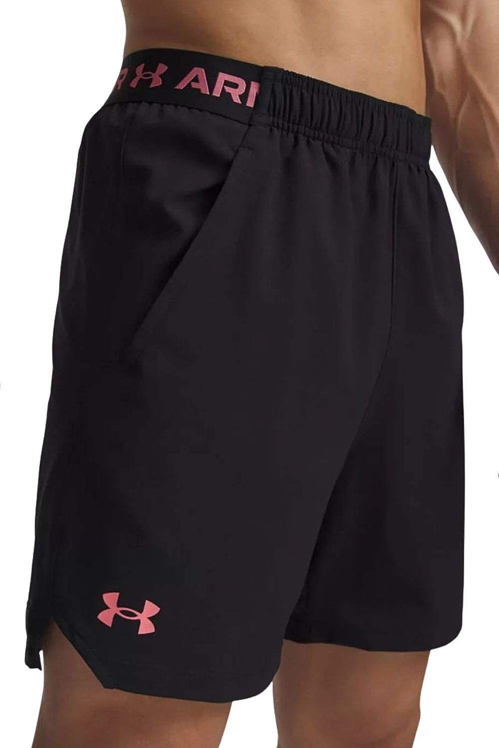 short Under Armour Vanish Woven 6in - Black/Pitch Gray - men´s