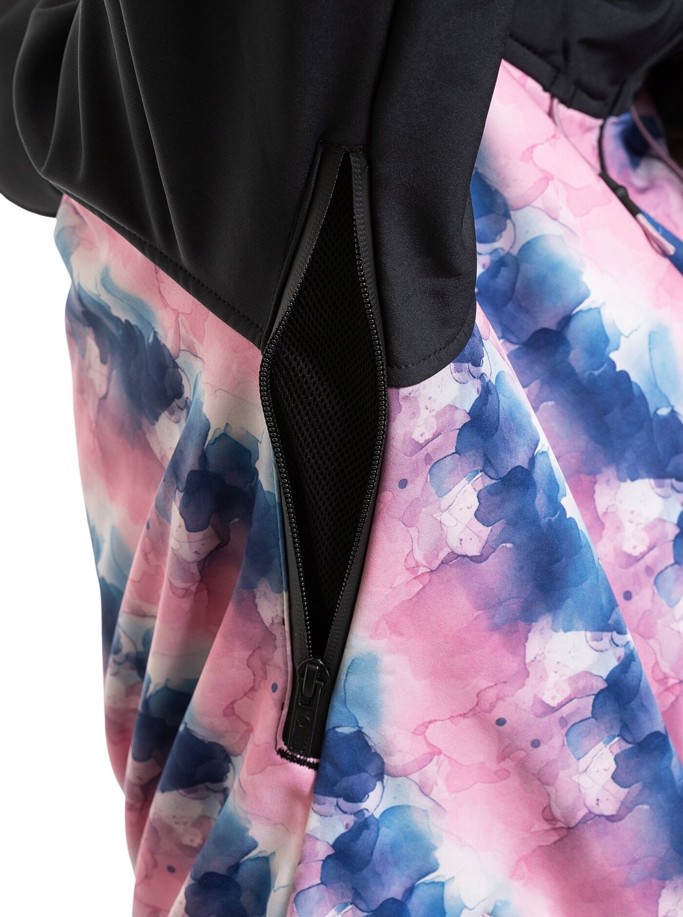 bunda Meatfly Zaja - Black/Bubbles - women´s