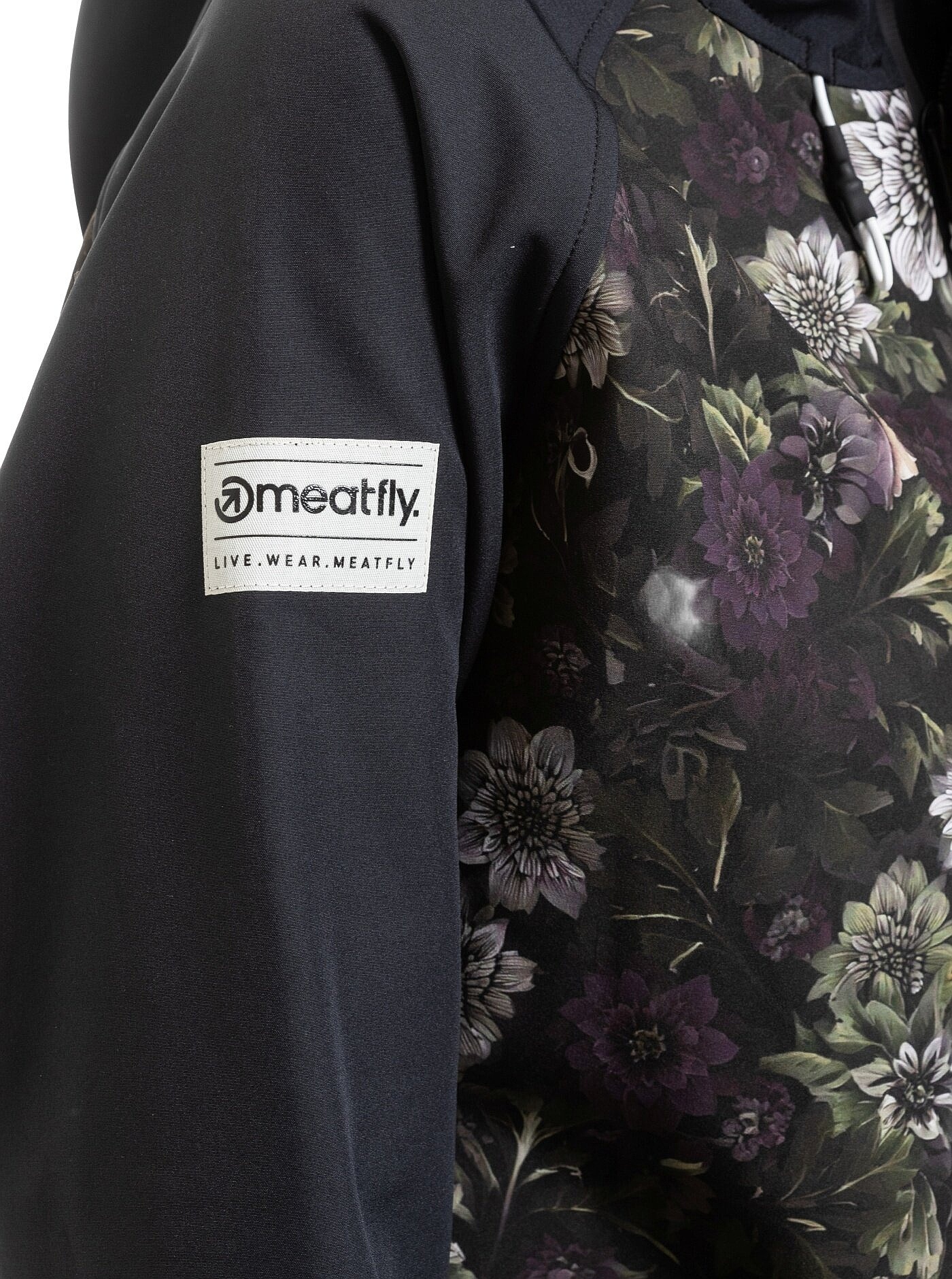 bunda Meatfly Zaja - Black/Straws