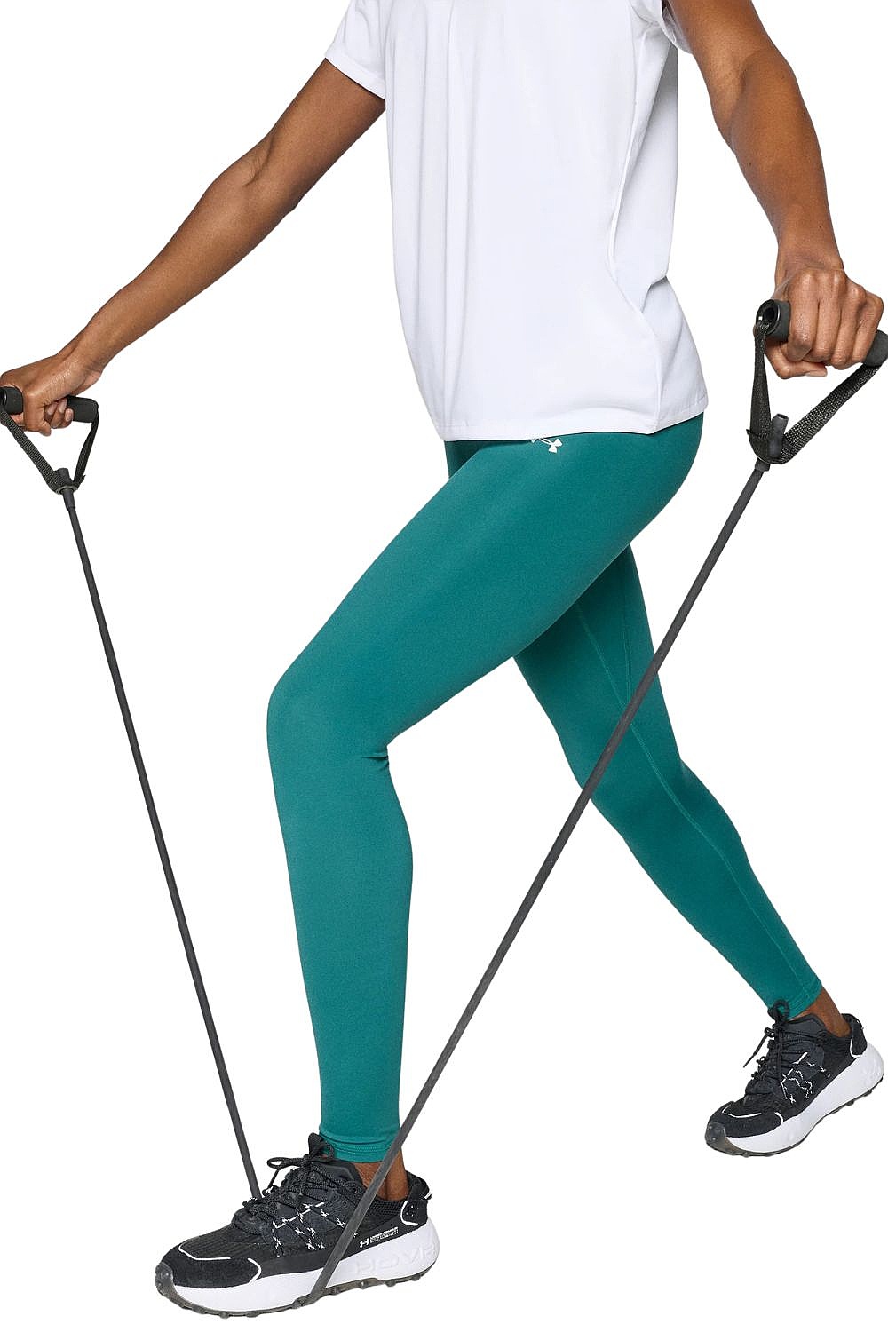 legíny Under Armour Motion Emea - Rack Green/White