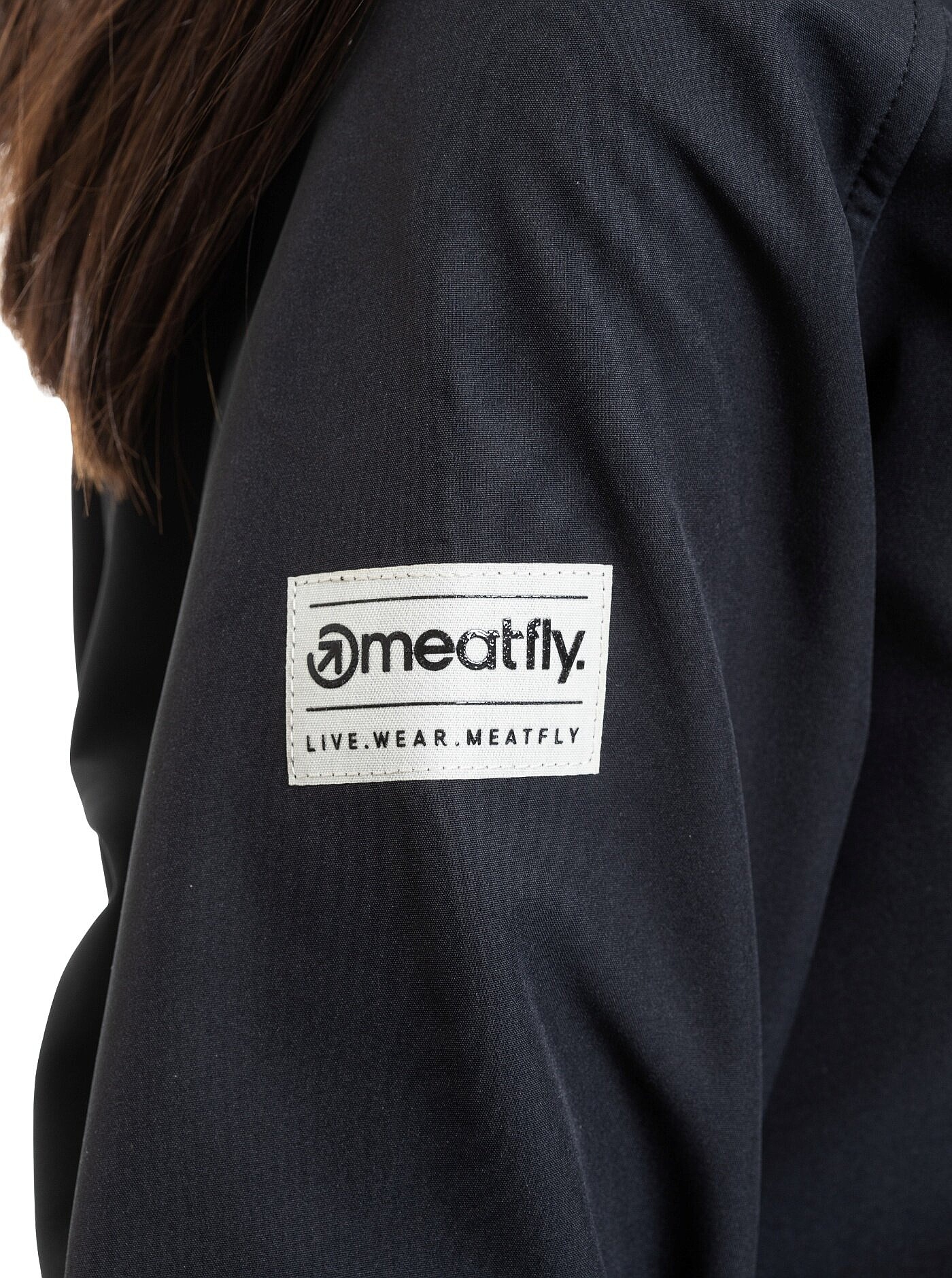 kurtka Meatfly Zaja - Black - women´s