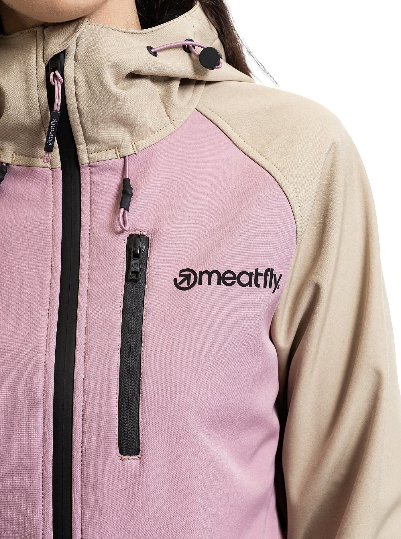 bunda Meatfly Zaja - Safari/Rose - women´s