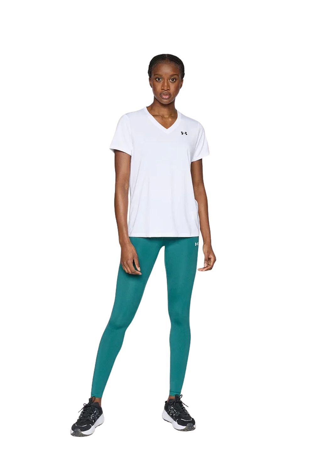 legíny Under Armour Motion Emea - Rack Green/White