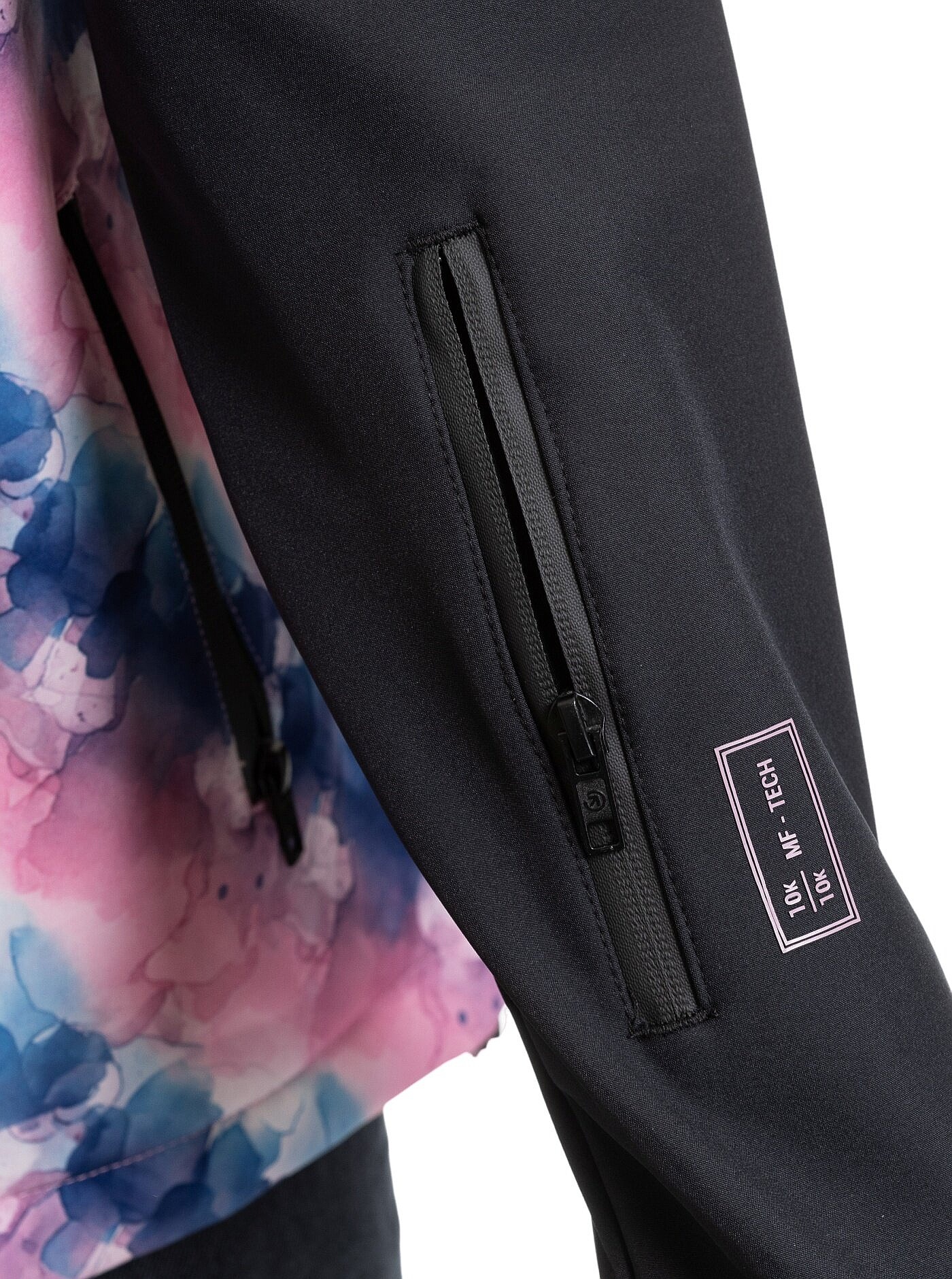 bunda Meatfly Zaja - Black/Bubbles - women´s