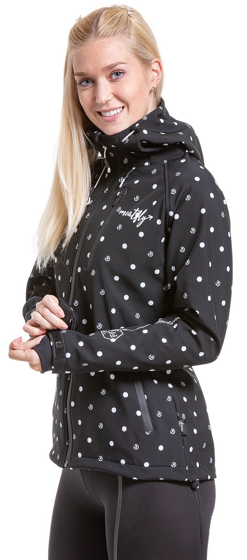 bunda Meatfly Zaja - Dots Black
