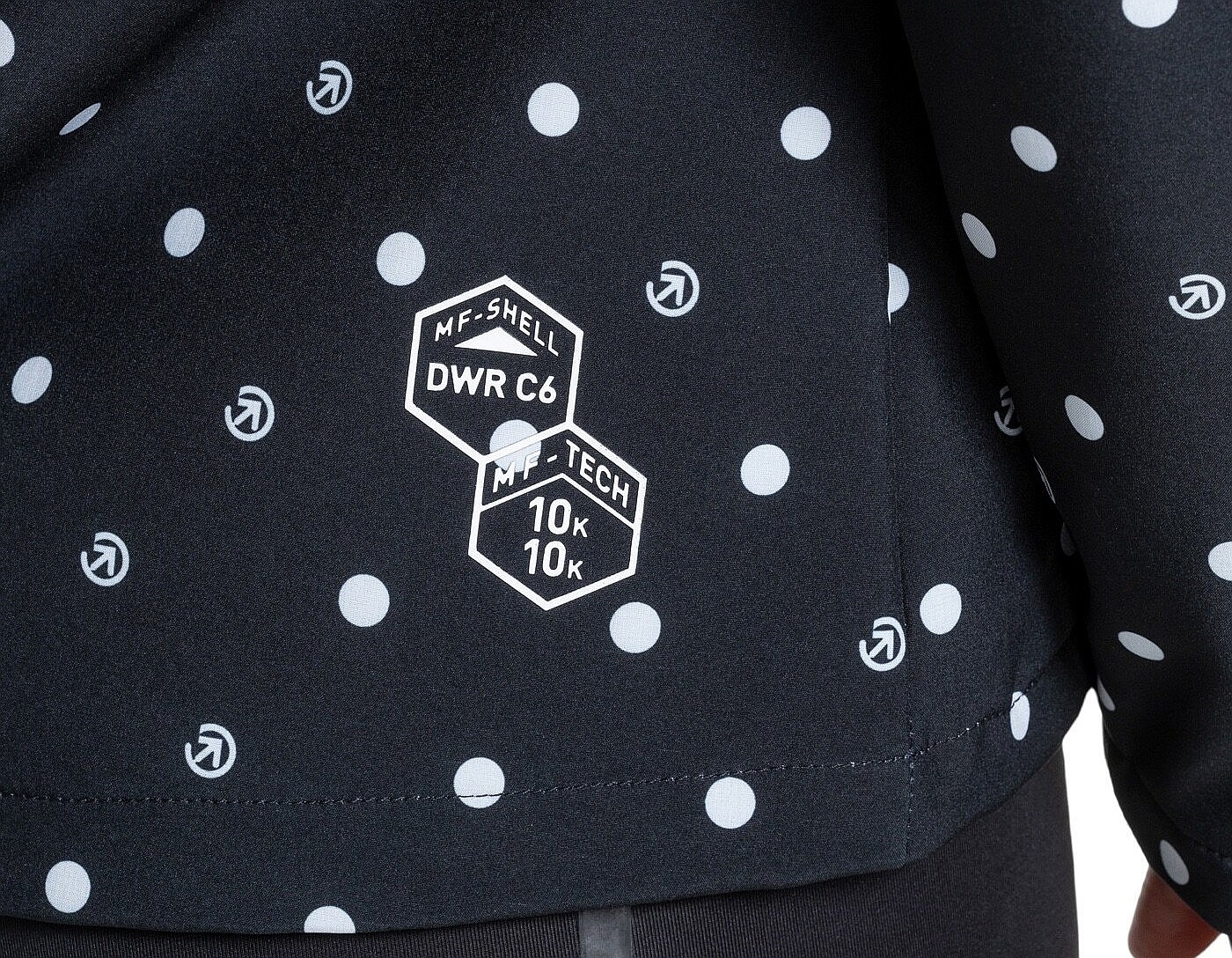 bunda Meatfly Zaja - Dots Black