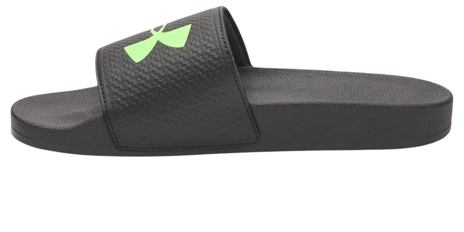 topánky Under Armour ARMR Slide - Black/Hyper Green - men´s