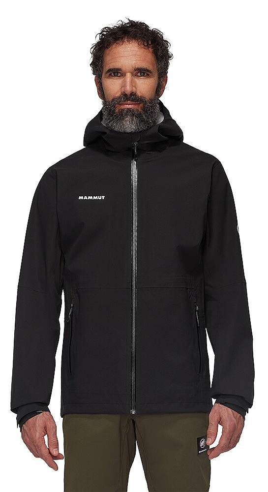 bunda Mammut Linard Guide HS Hooded - Black - men´s