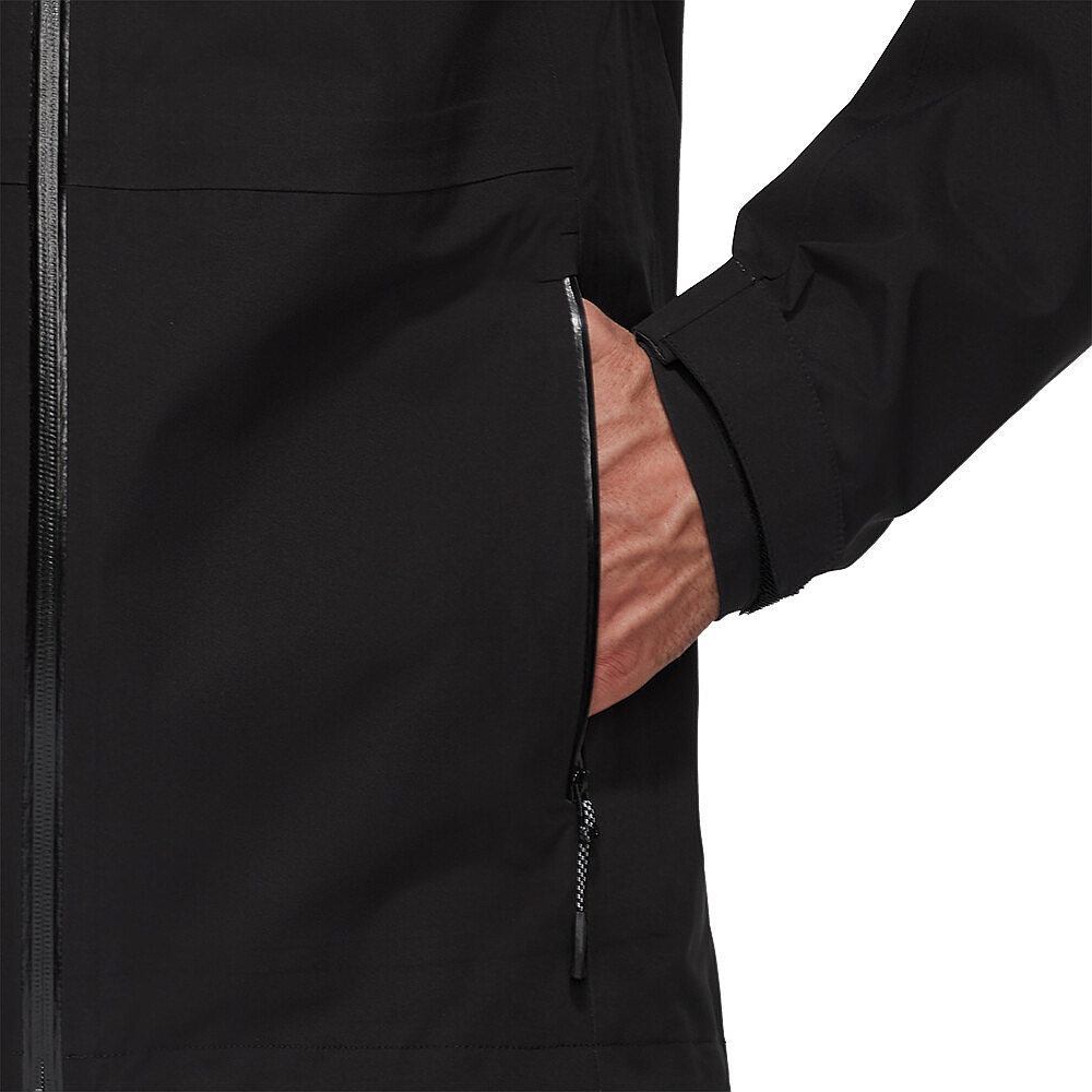 bunda Mammut Linard Guide HS Hooded - Black - men´s