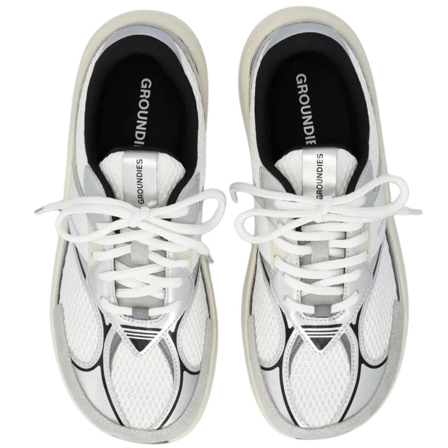 buty Groundies Starlite 2.0 - White/Black/Silver