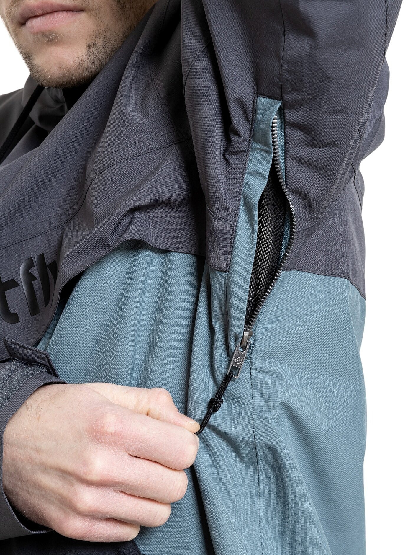 kurtka Meatfly Garen - Dark Gray/Storm - men´s
