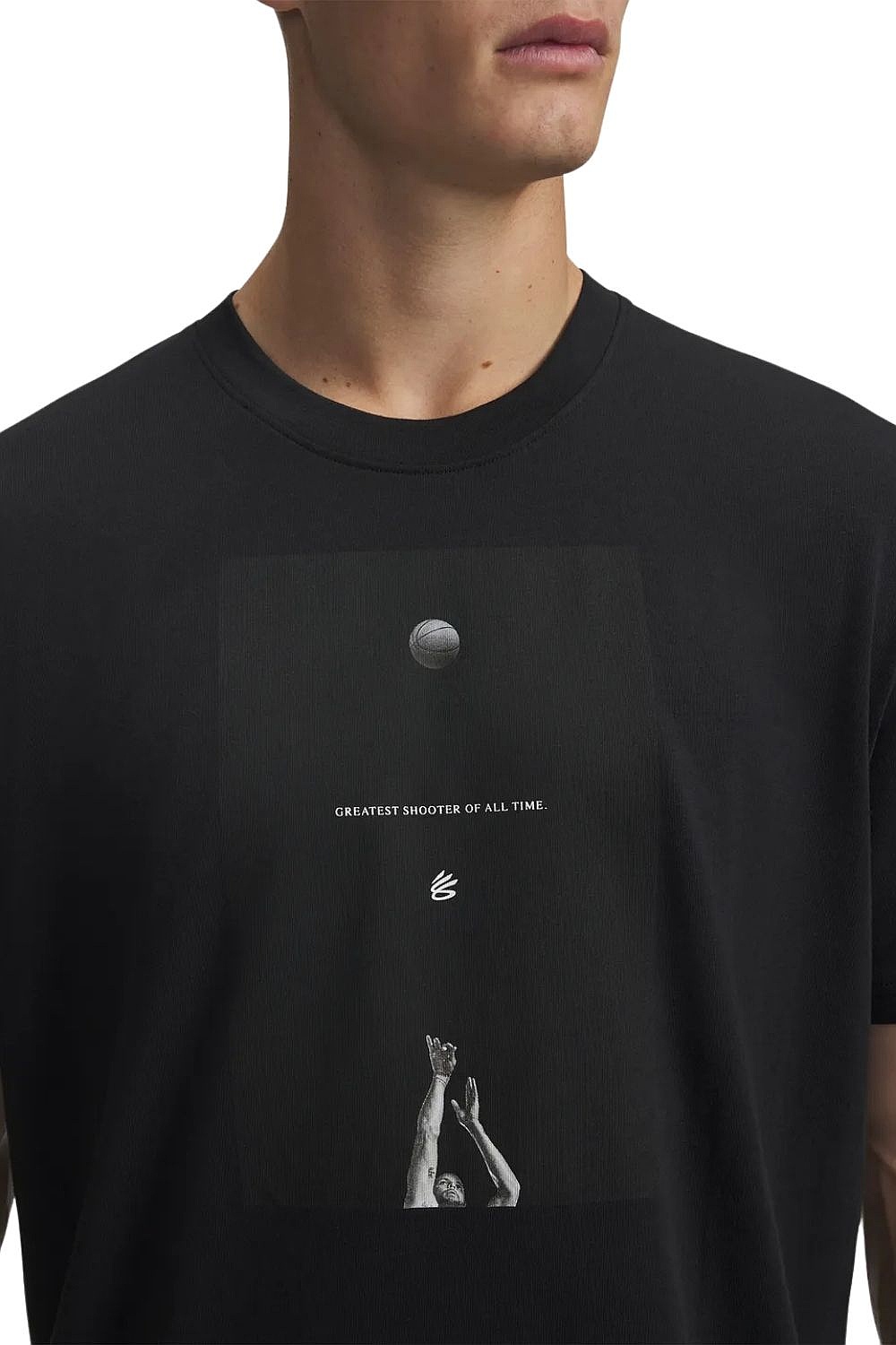 T-shirt Under Armour Curry Greatest Shooter - Black - men´s