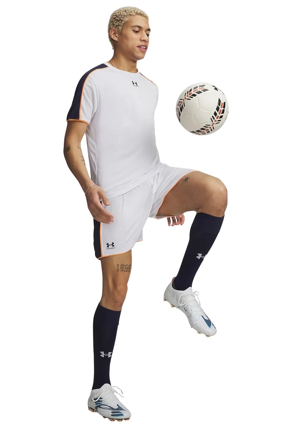 short Under Armour Challenger Train - Midnight Navy/White - men´s