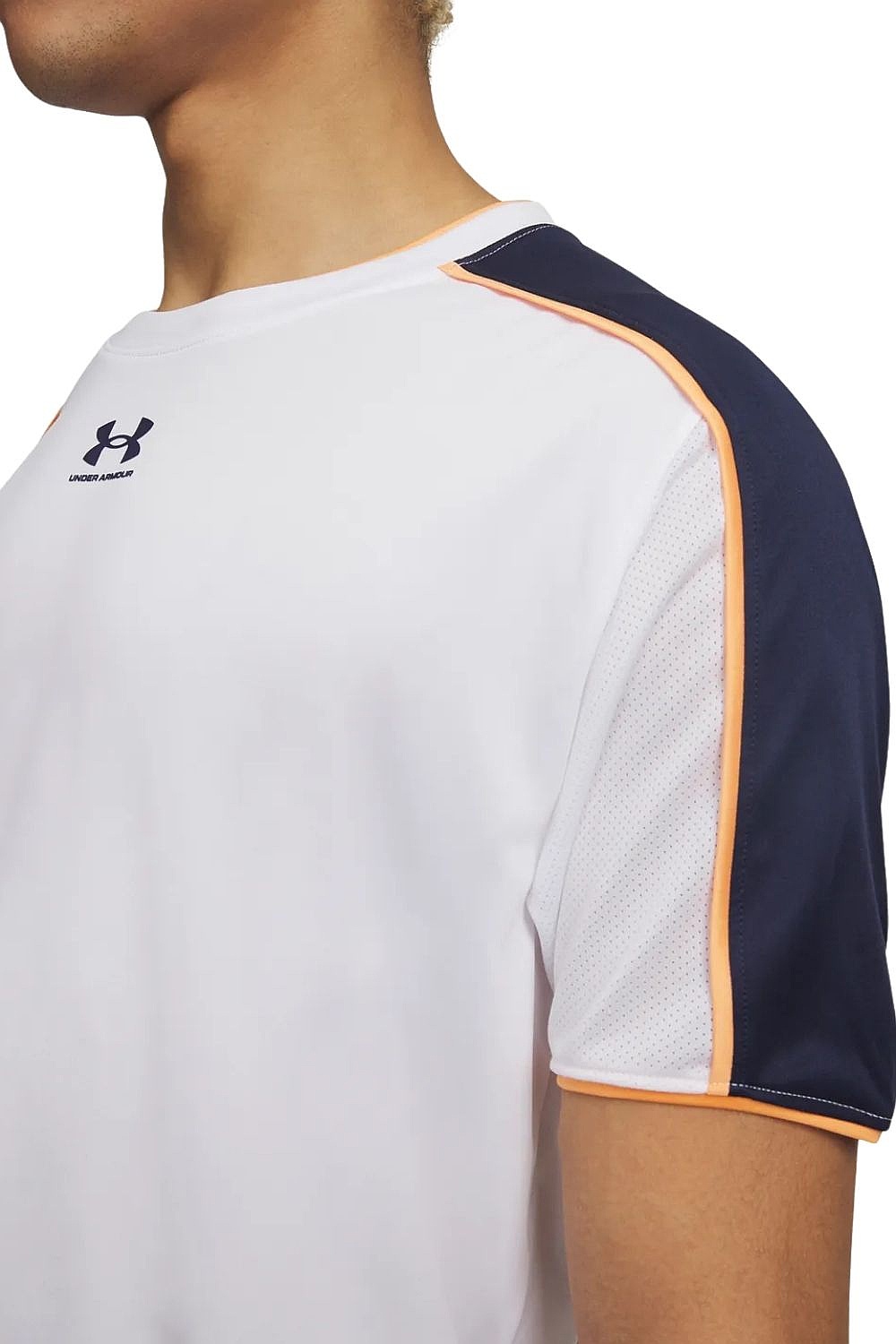 T-Shirt Under Armour Challenger Train - Midnight Navy/White - men´s