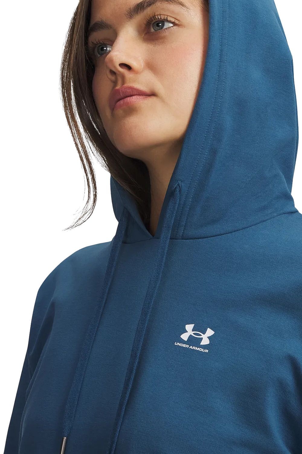mikina Under Armour Sport Terry - Wham Blue/White