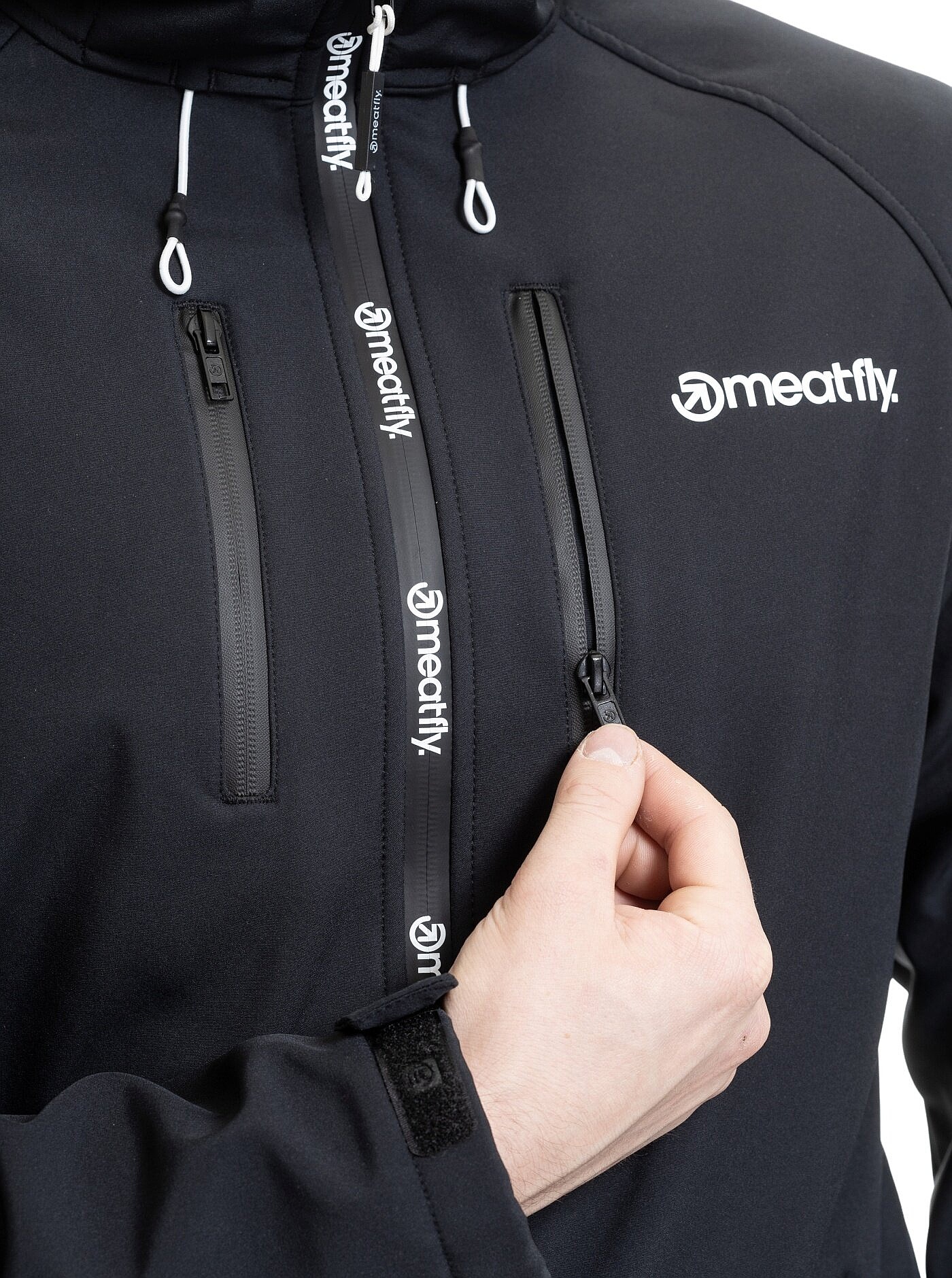 kurtka Meatfly Rasmussen - Black - men´s