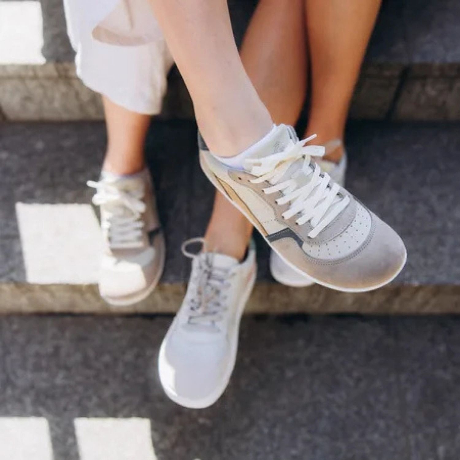 chaussures Groundies Nova GO1 - Beige/Sage/Green - women´s