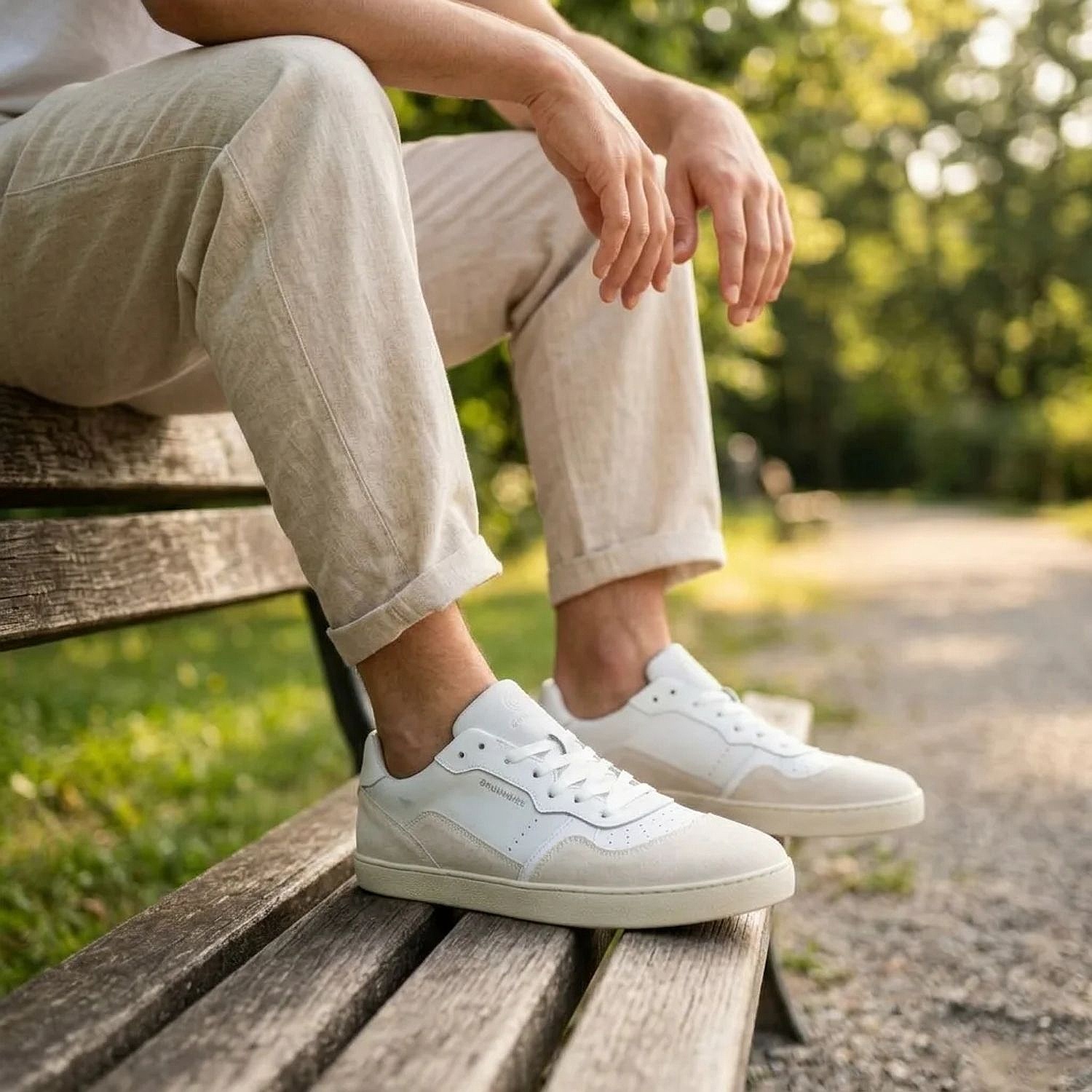 chaussures Groundies Nova GS1 - White