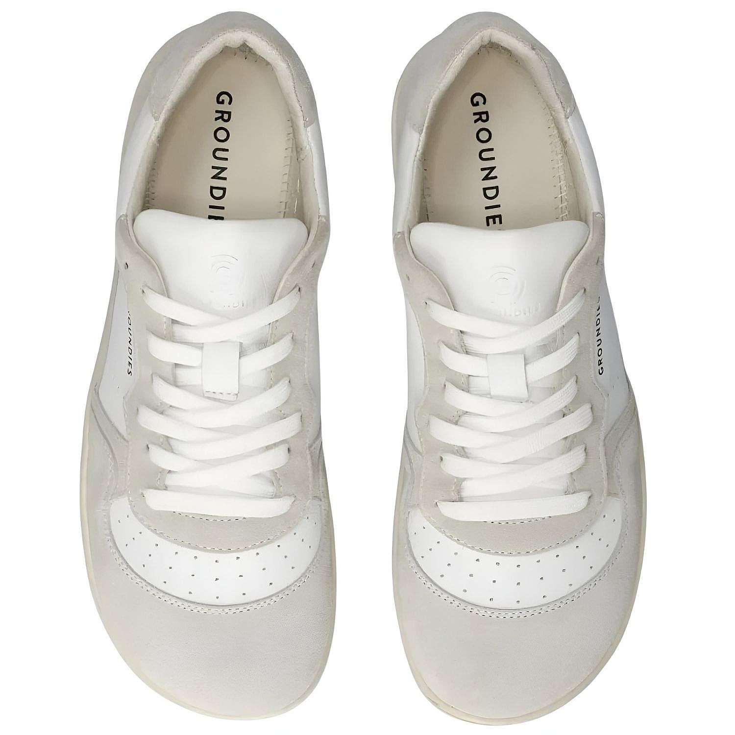chaussures Groundies Nova GO1 - White/Beige