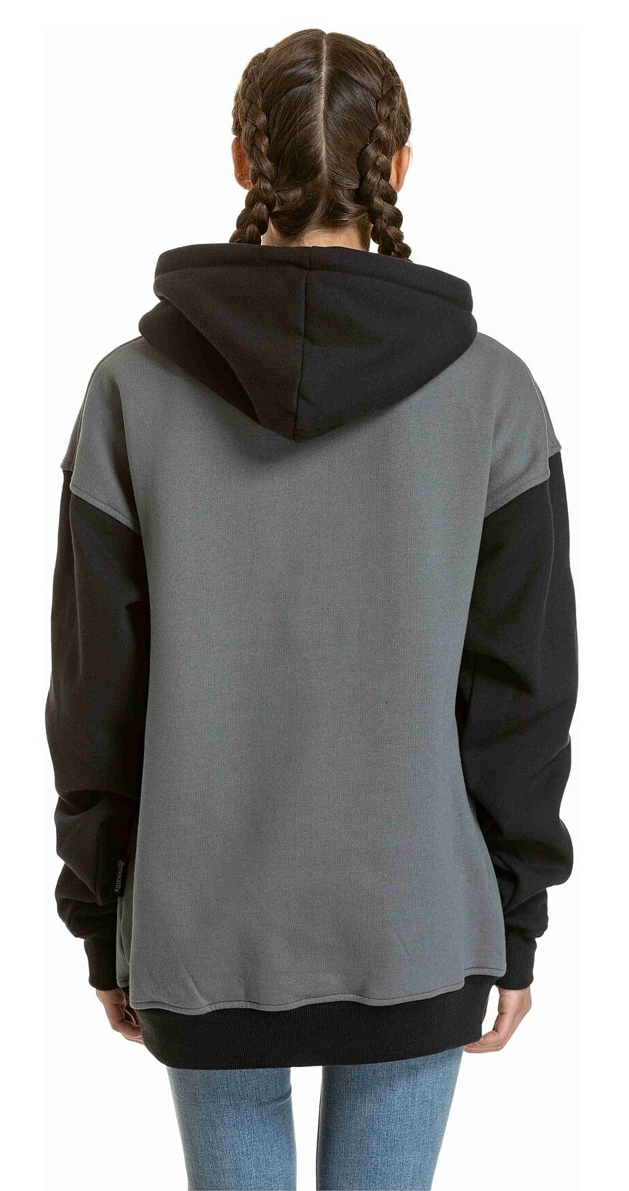 mikina Meatfly Fry - Black/Grey