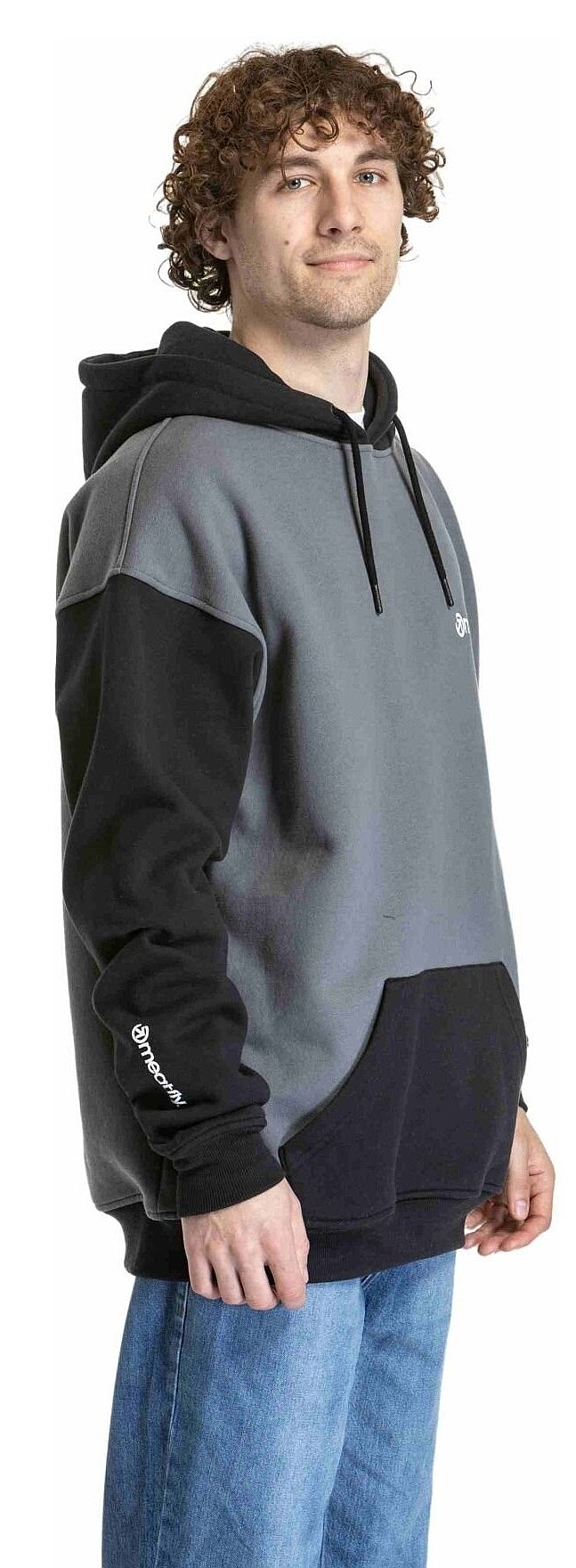 mikina Meatfly Fry - Black/Grey